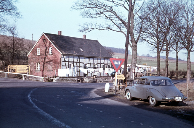 G24-Straßenkreuzung Neviges-Langenberg-Velbert-Tönisheide - 1956